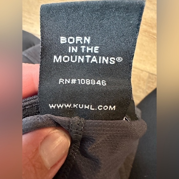 Kuhl Charcoal Gray Knit Hiking Skirt - Picture 10 of 13